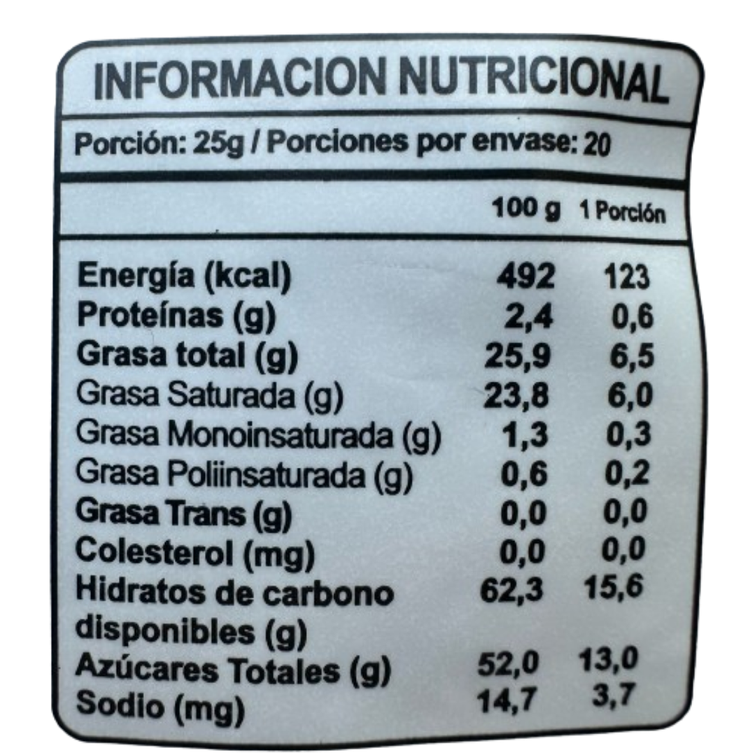 Chips Chocolate Sucedaneo Semibitter Neucober 500g 2