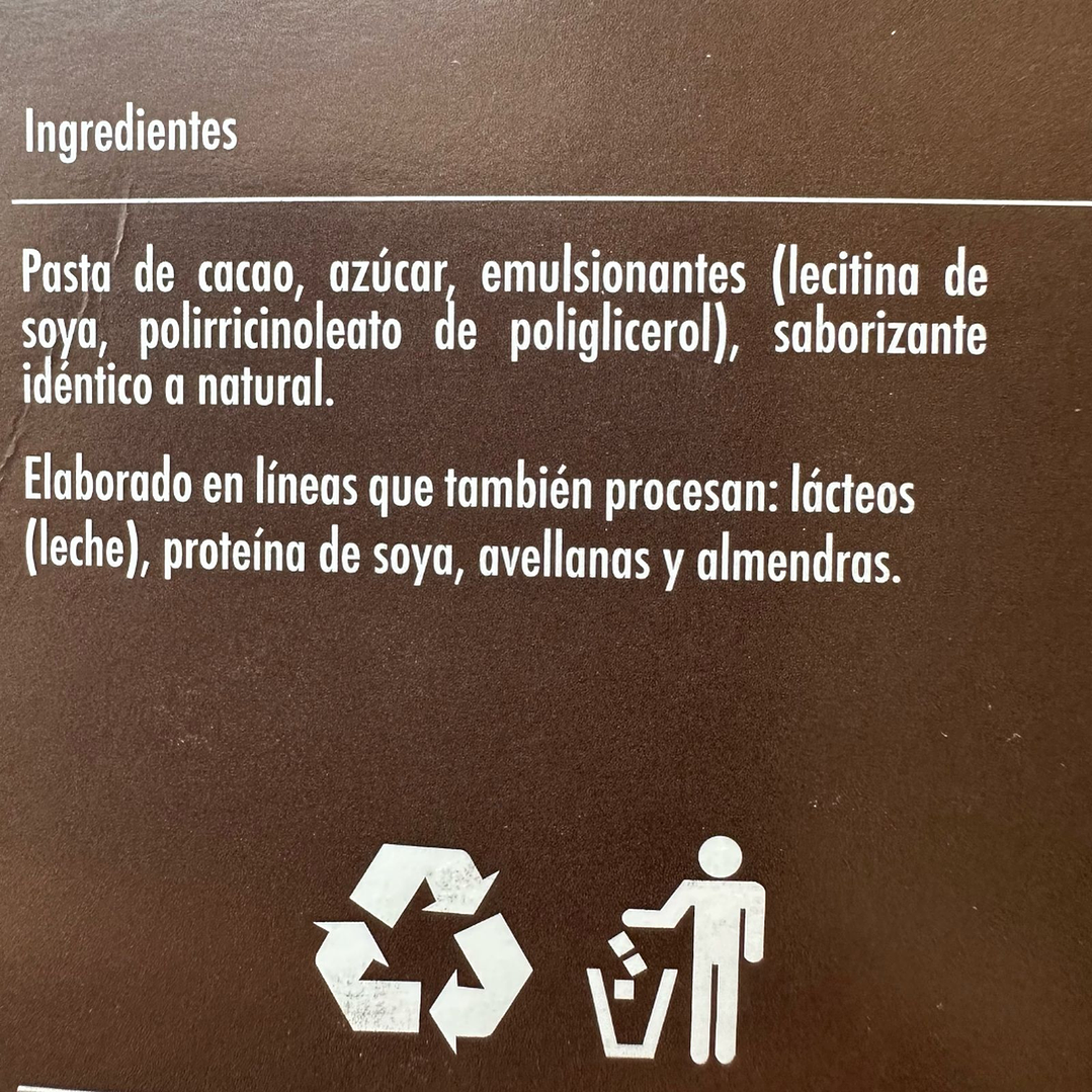 Monedas Chocolate Bitter 63% Cacao Neucober 1kg 3