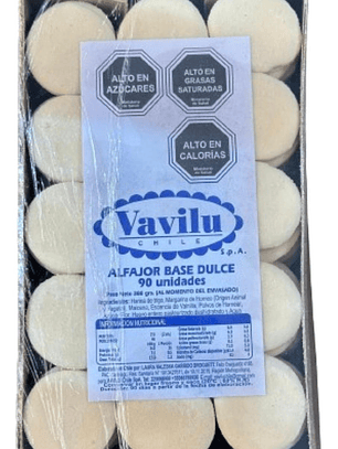 Galletas Maicena Mini Alfajor Coctail Vavilu 90un