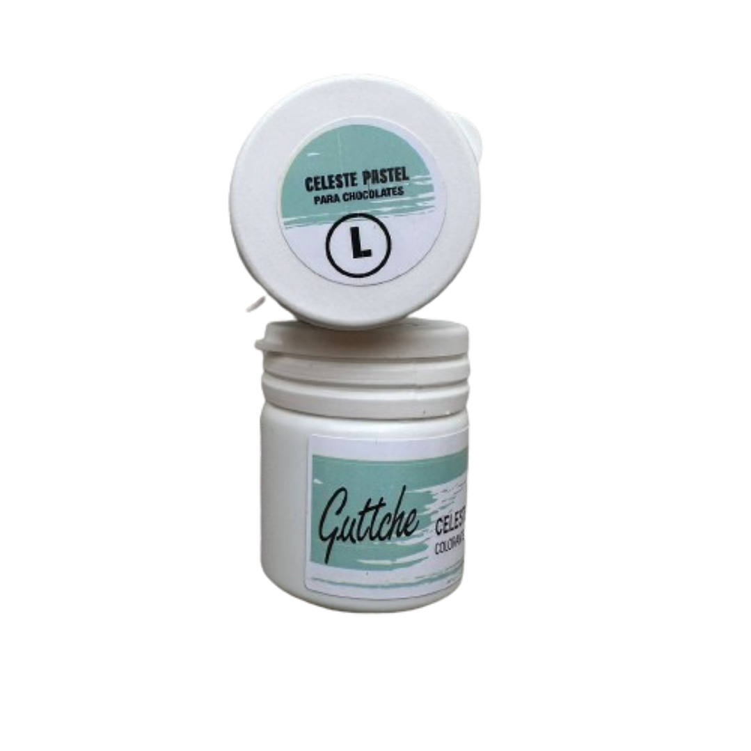 Colorante Laca Celeste Pastel Guttche 15gr 1
