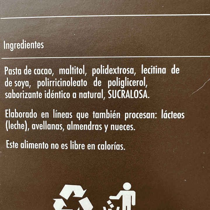 Neucober Chocolate Bitter 85% Cacao SA 200gr 3