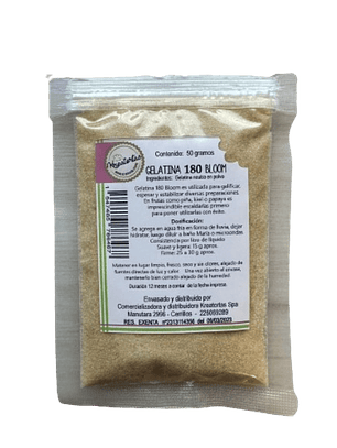 Gelatina Neutra 180 Bloom Kreatortas 50gr