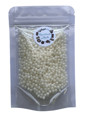 Perla Blanca Brillante 4mm 70gr