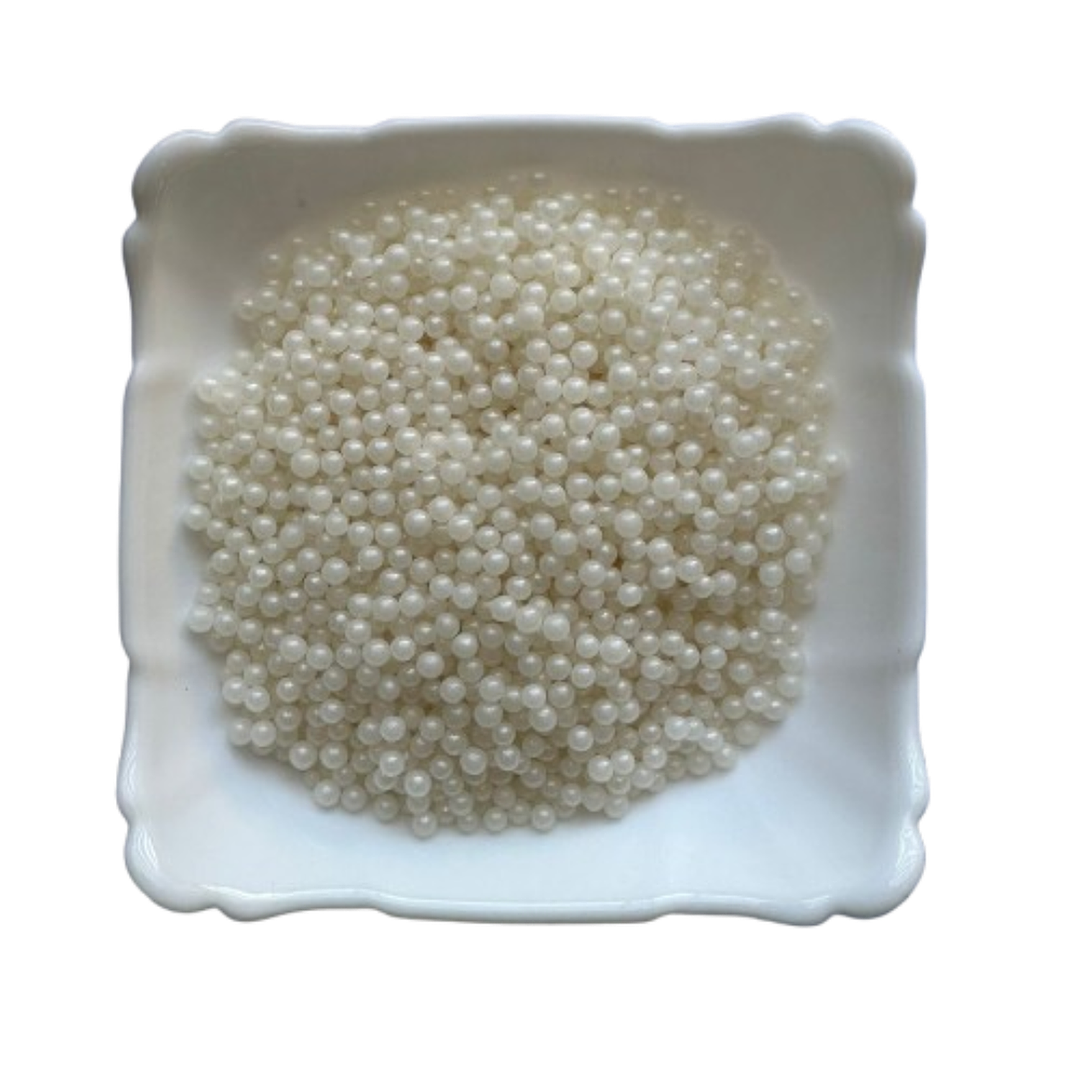 Perla Blanca Brillante 4mm 70gr 2