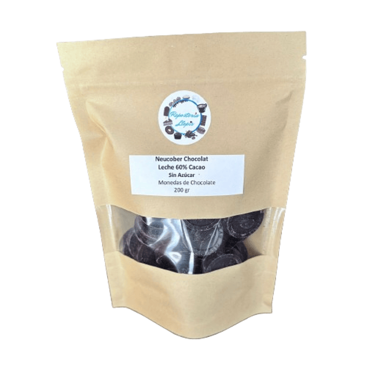 Neucober Monedas Chocolate Bitter 60% SA 200gr 2