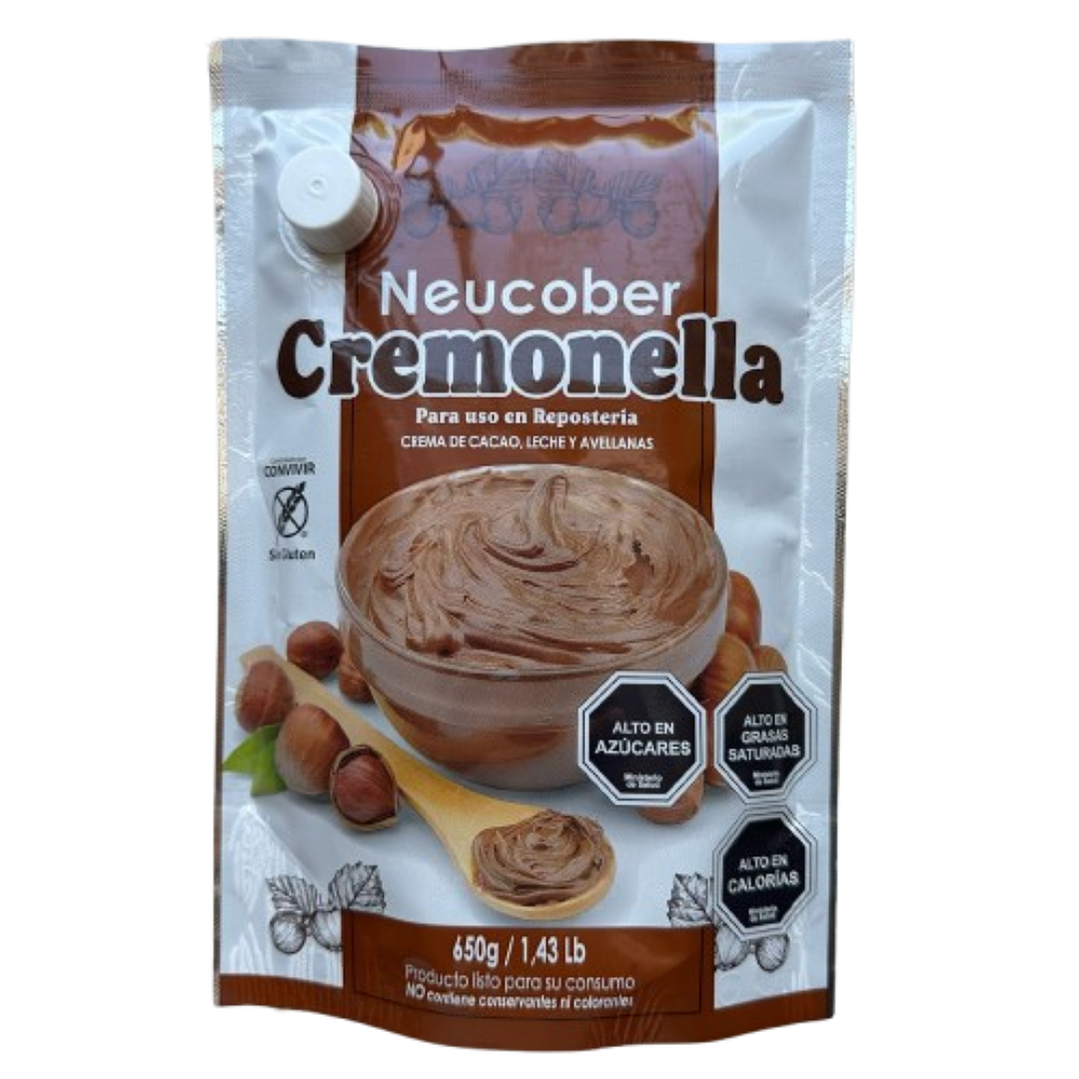 Crema Avellanas Cremonella Neucober 650gr 1