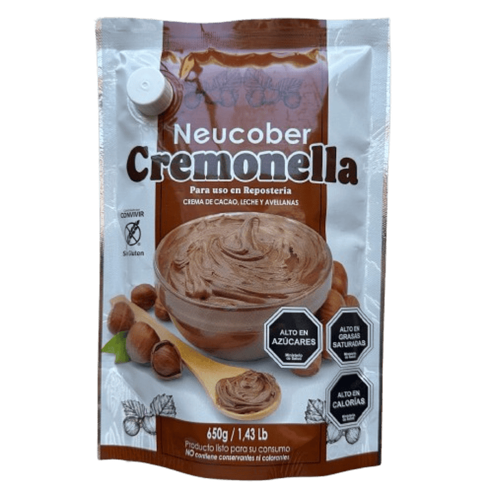 Crema Avellanas Cremonella Neucober 650gr 1