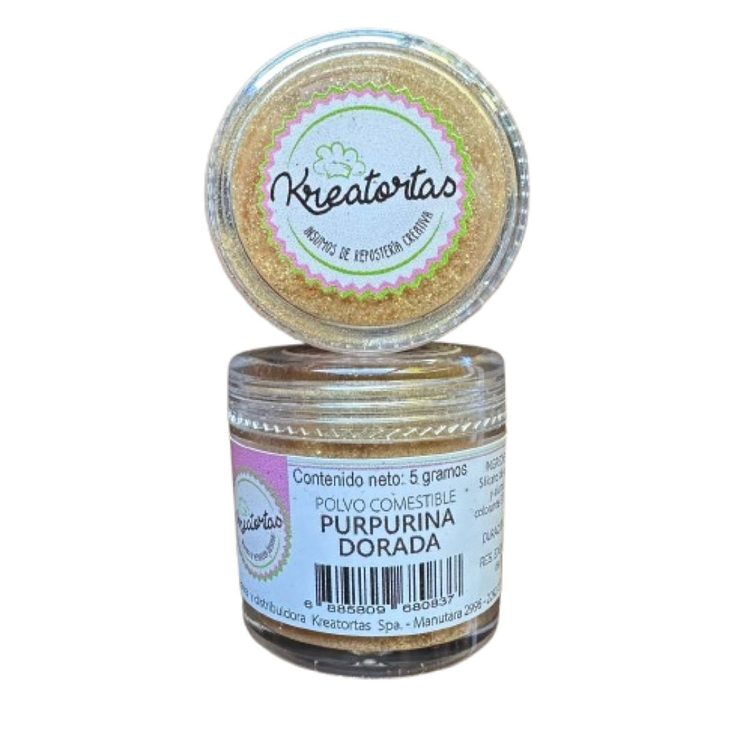 Purpurina Dorada Kreatortas 5g 1