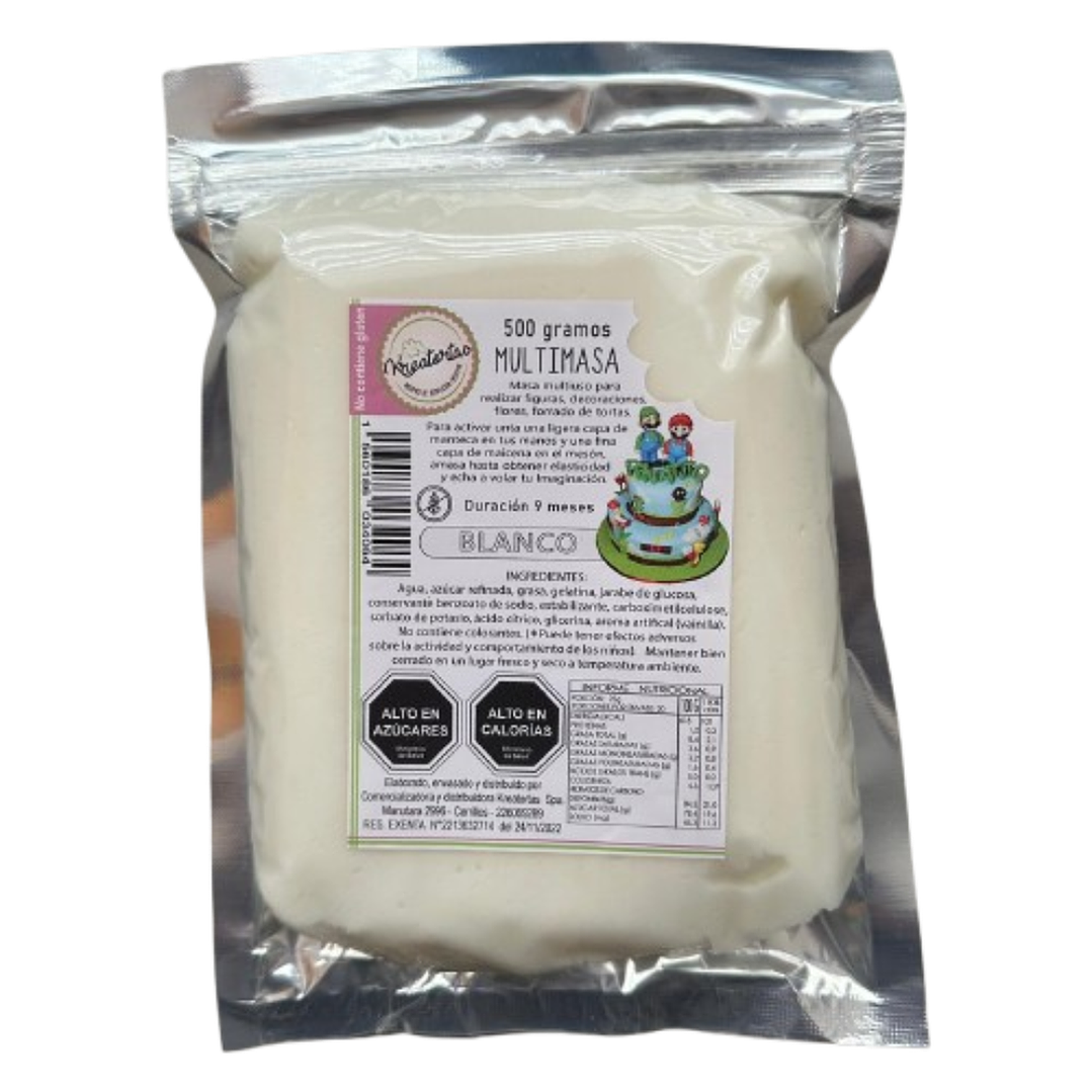 Multimasa Fondant Blanca Kreatortas 500gr 1