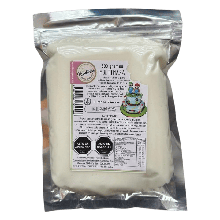 Multimasa Fondant Blanca Kreatortas 500gr 1