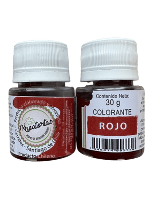 Colorante Gel Rojo Kreatortas 30gr