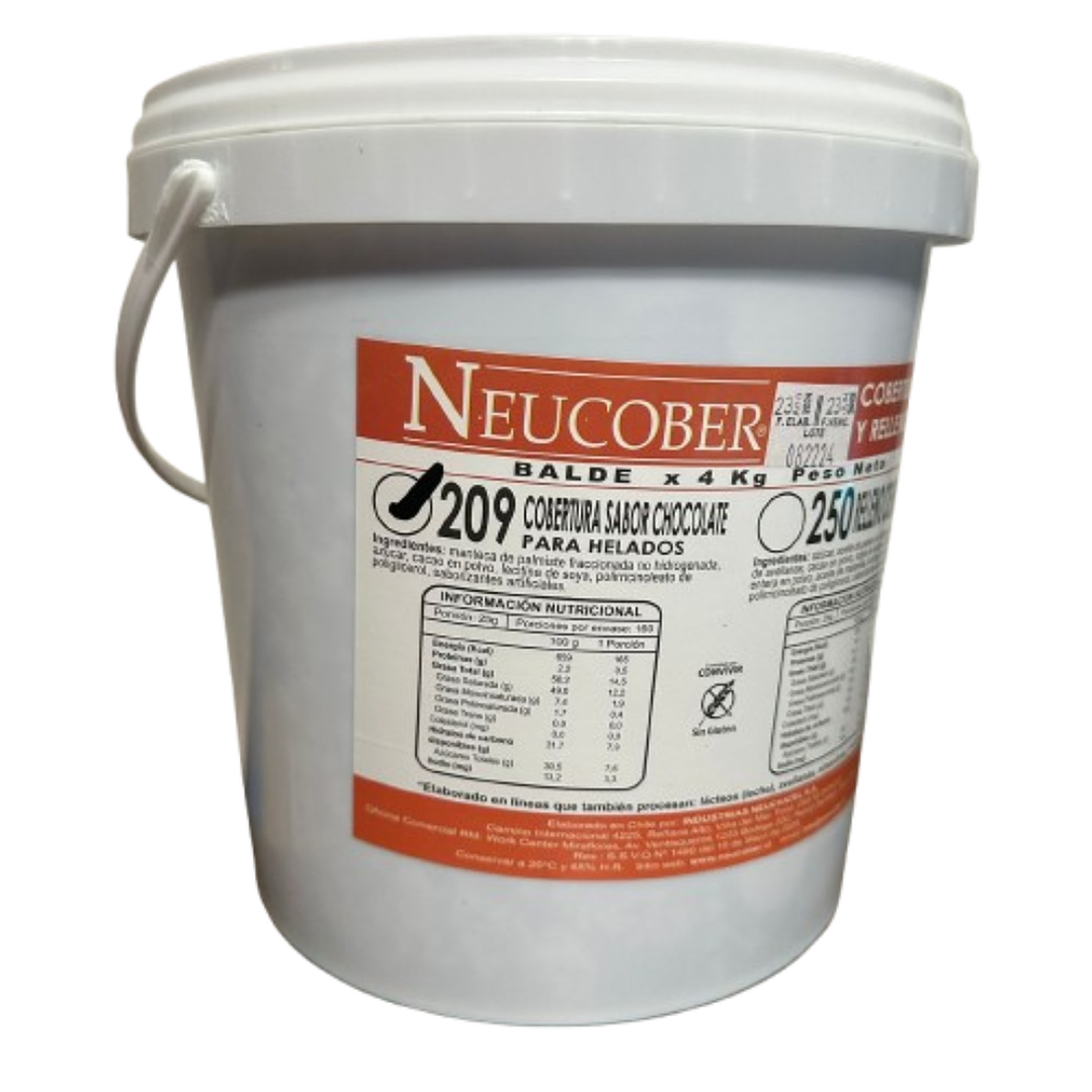 Cobertura para Helados Neucober 4kg 1