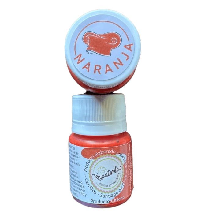 Colorante en Gel Naranja Kreatortas 1