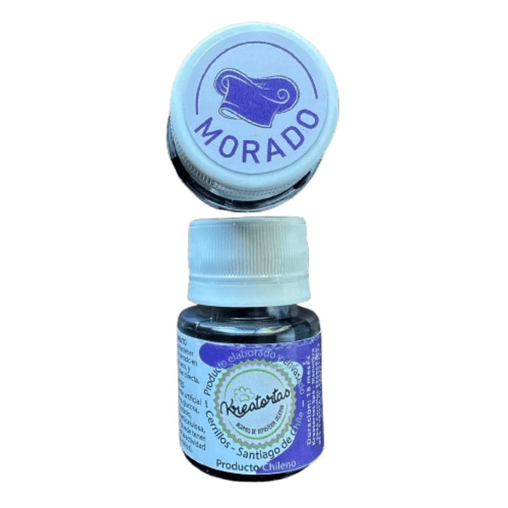 Colorante en Gel Morado Kreatortas 1