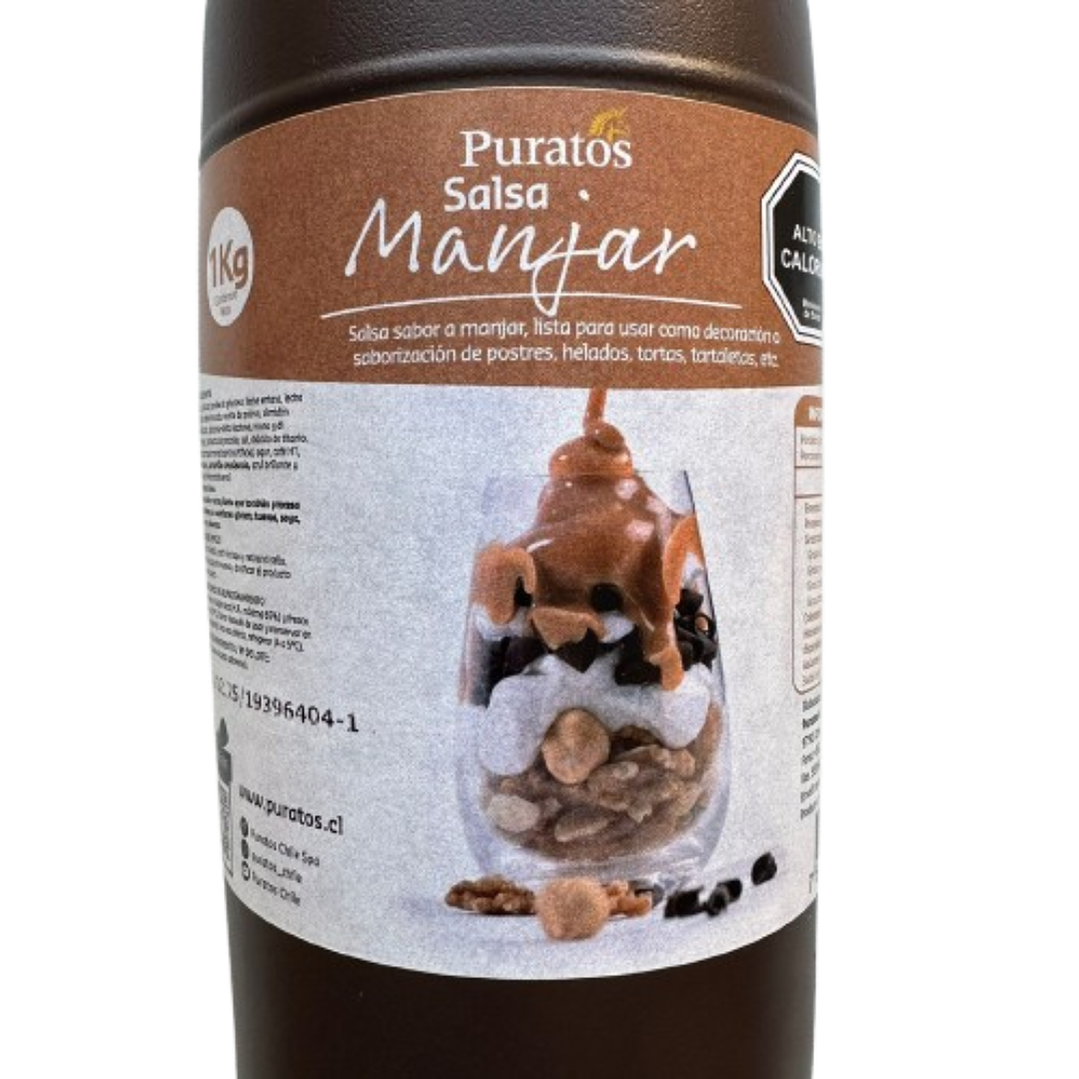 Salsa Manjar Puratos 1kg 2