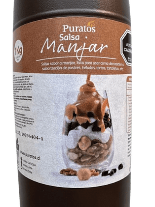 Salsa Manjar Puratos 1kg