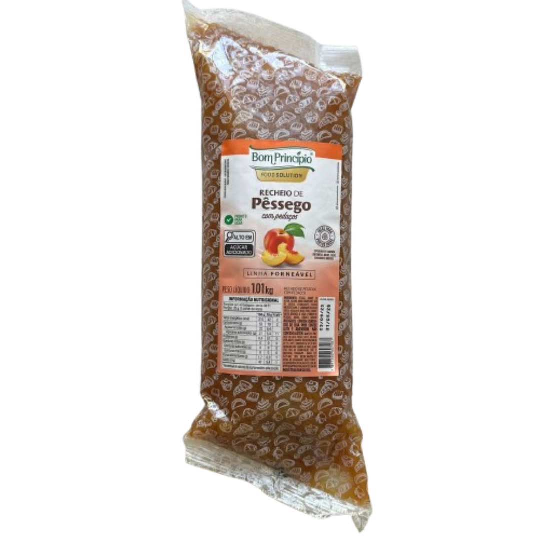 Relleno Durazno Bon Principio 1kg 1