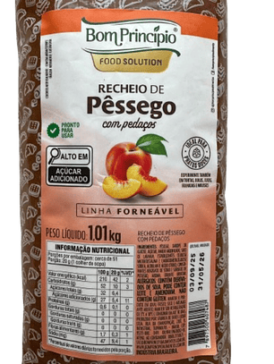 Relleno Durazno Bon Principio 1kg