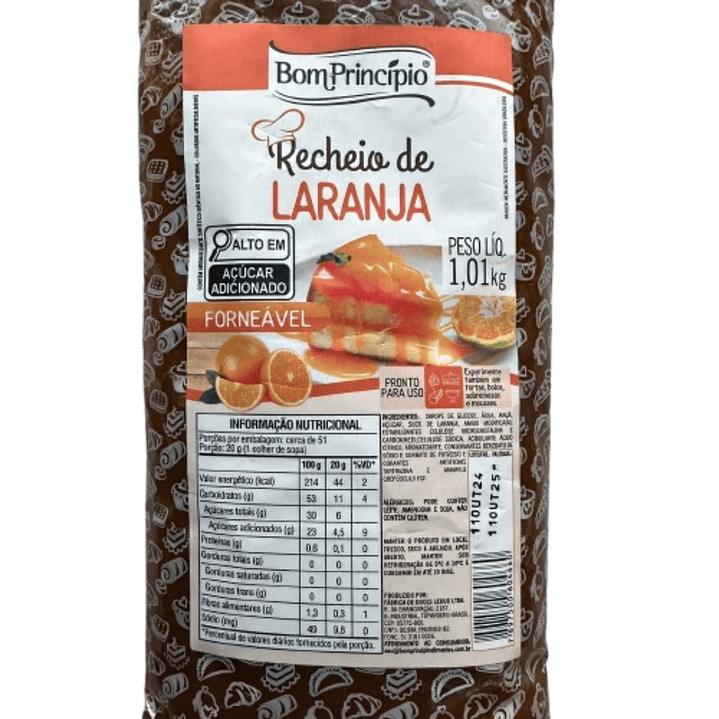 Relleno Naranja Bon Principio 1kg 2