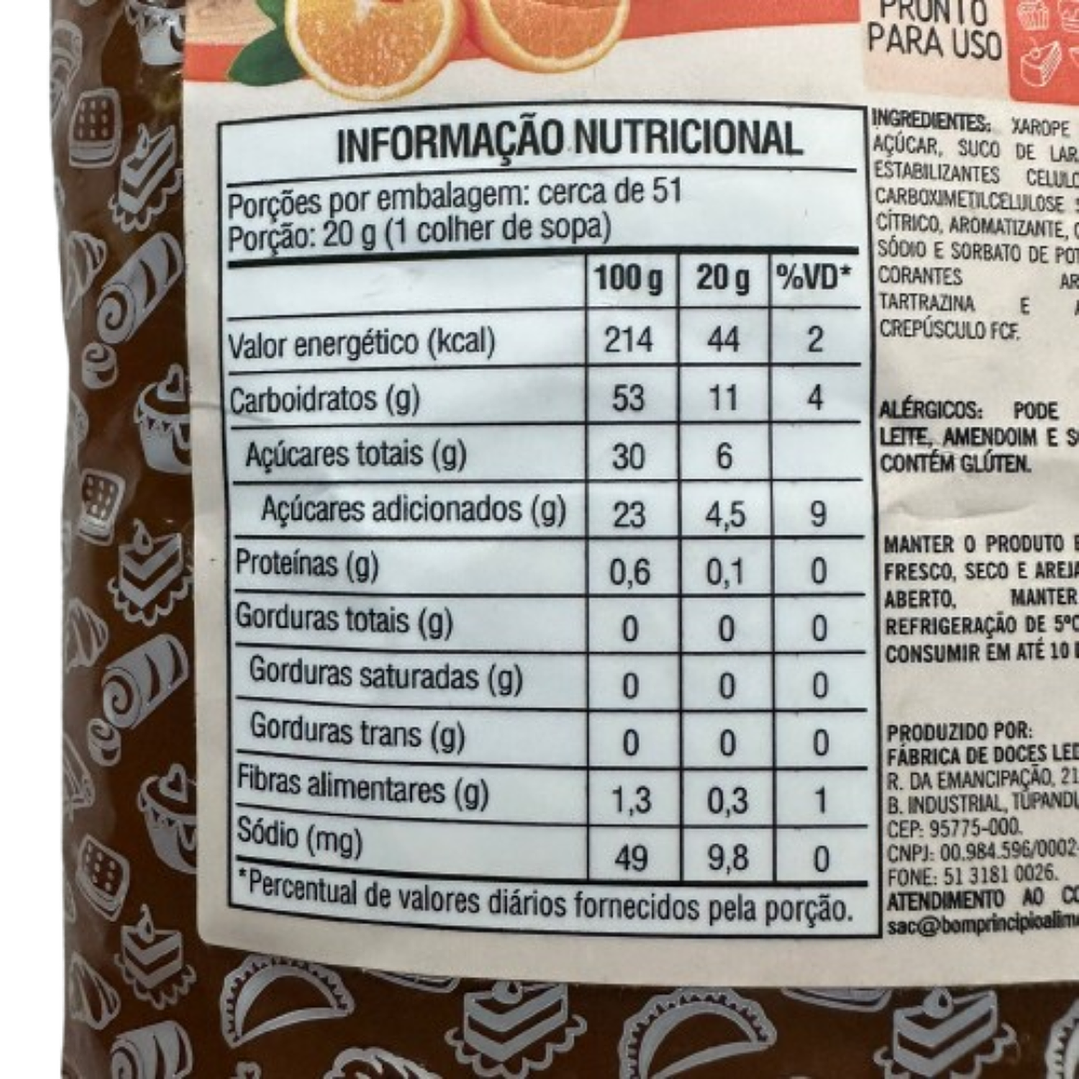 Relleno Naranja Bon Principio 1kg 3