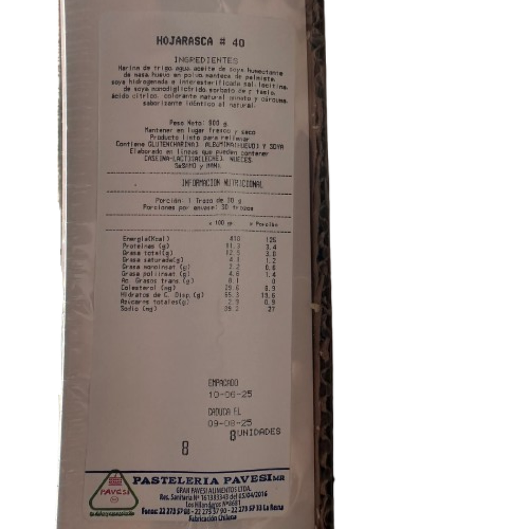 Hojarasca N40 33x26 cm 8 hojas 3