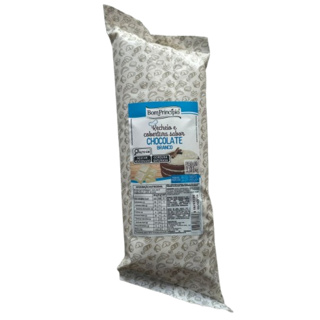 Relleno Chocolate Blanco Bon Principio 1kg 1