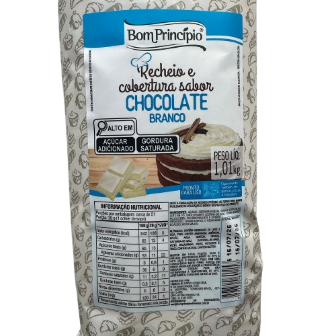 Relleno Chocolate Blanco Bon Principio 1kg 2