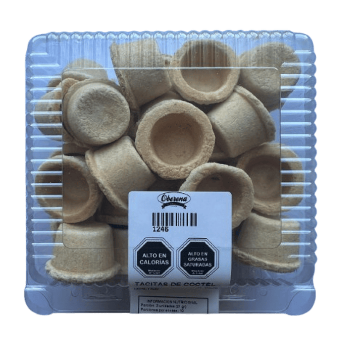 Tacita coctail Oberena 30 unidades 1