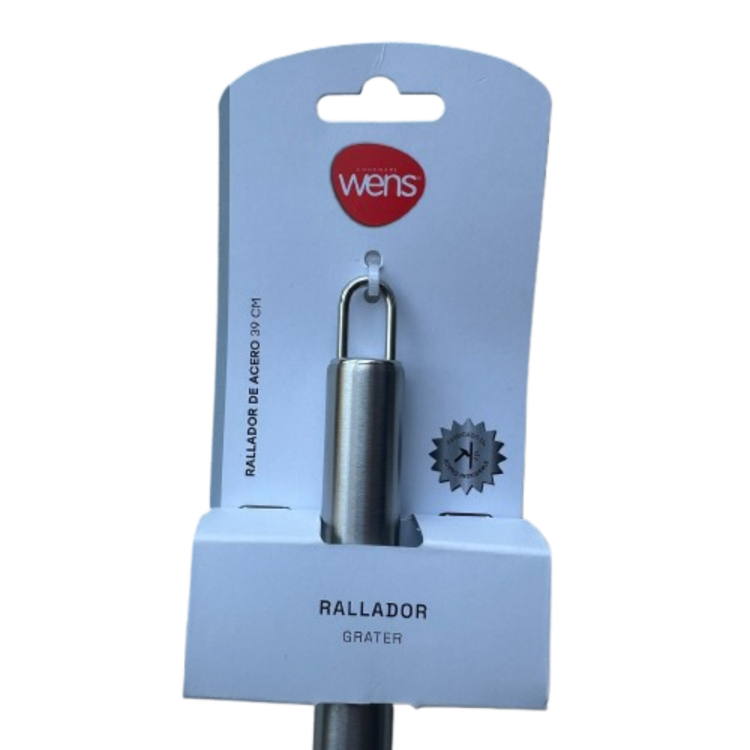 Rallador con Mango Acero Inoxidable Wens 38 cm 3