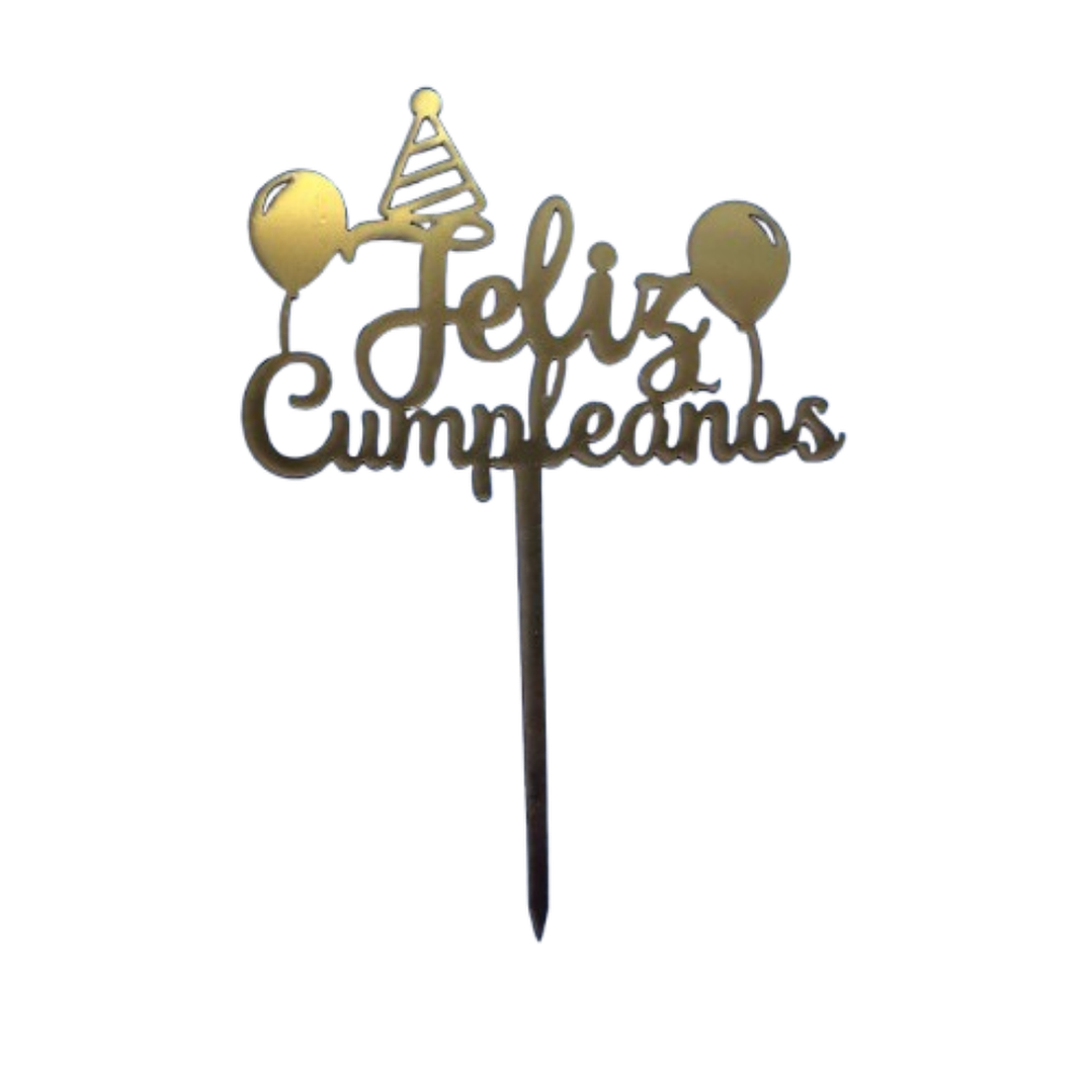 Topper Feliz Cumpleaños 4 1