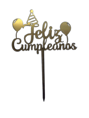 Topper Feliz Cumpleaños 4