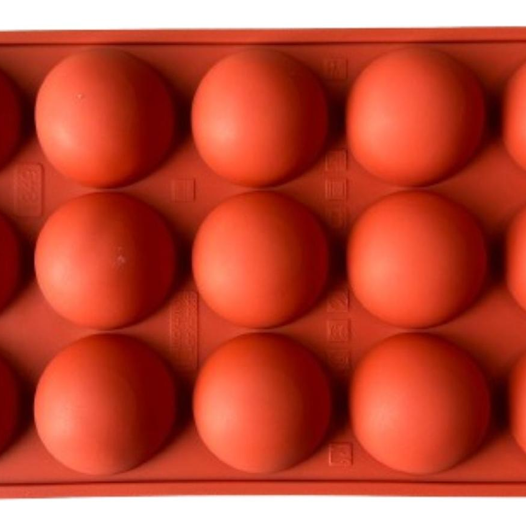 Molde Silicona Esferas Medianas 1