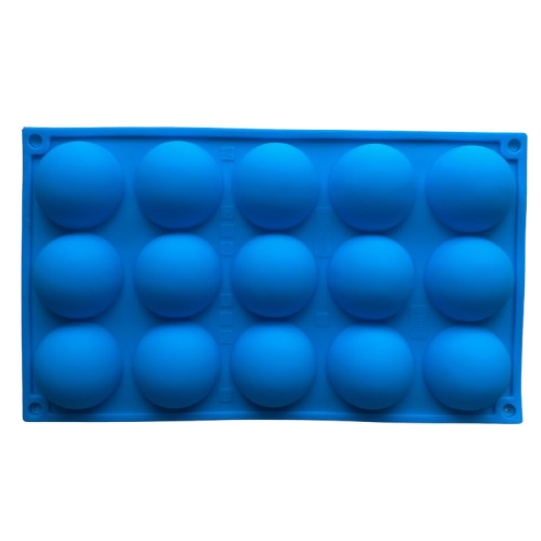 Molde Silicona Esferas Medianas 3