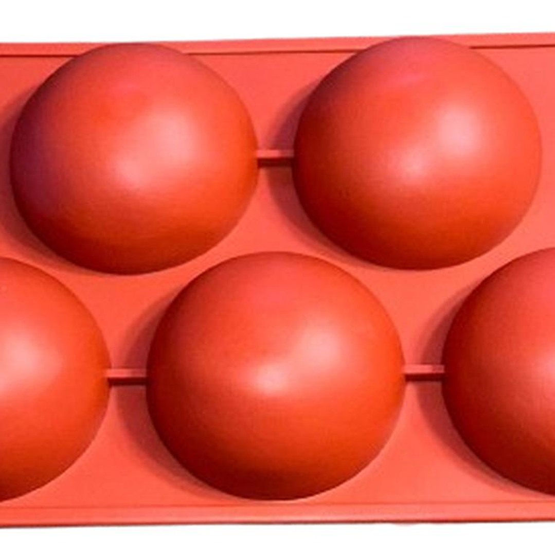 Molde Silicona 5 Esferas Grande 1