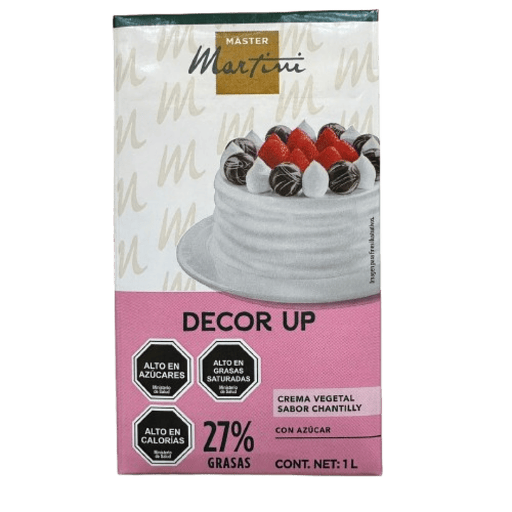 Crema Vegetal Decor Up Master Martini 1