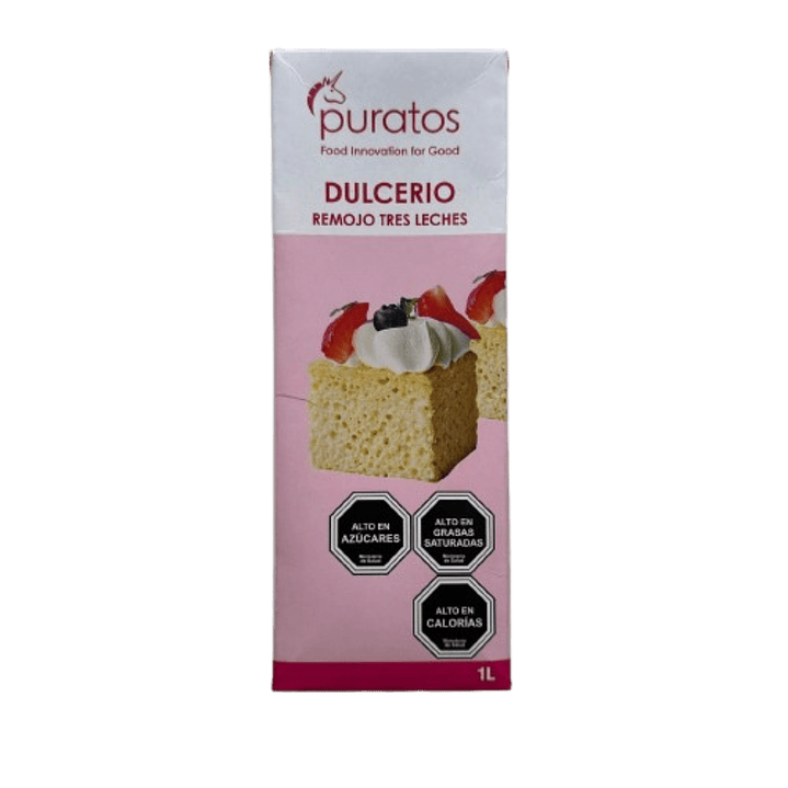 Remojo Liquido Tres Leches Dulcerio Putaros 1lt 1