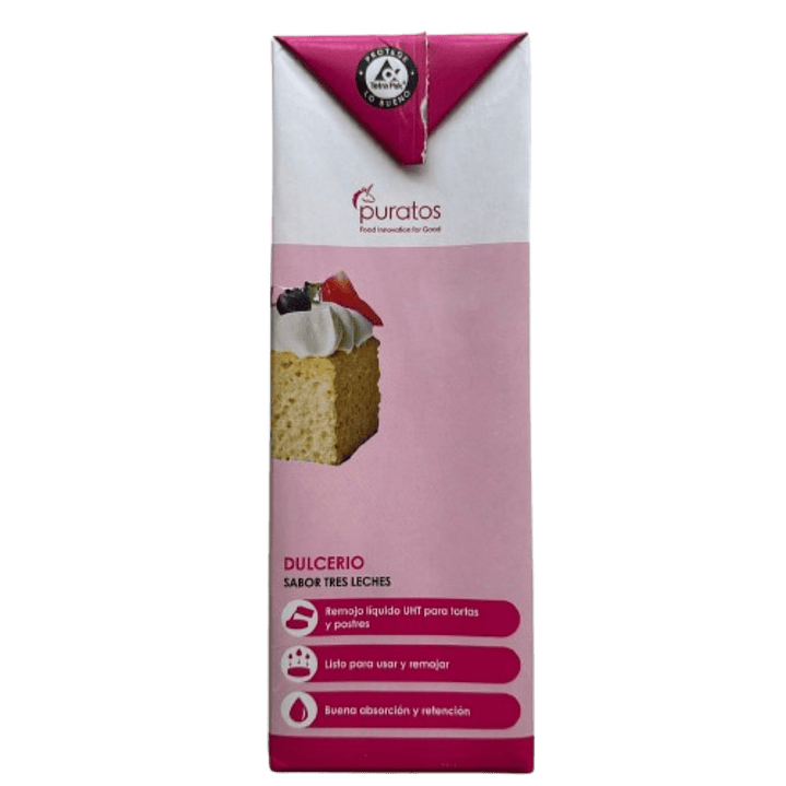 Remojo Liquido Tres Leches Dulcerio Putaros 1lt 2