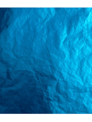 Pliego Papel Aluminio Azul