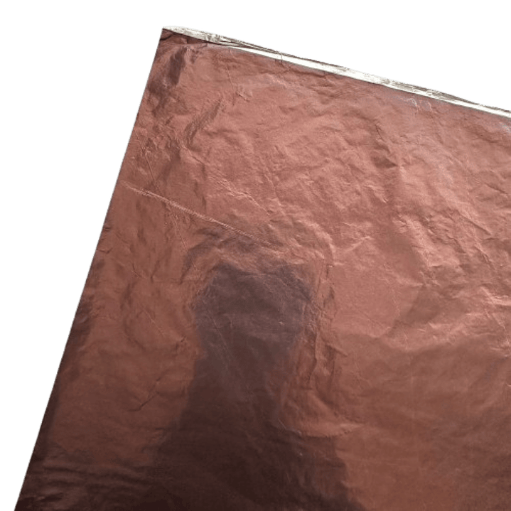 Pliego Papel Aluminio Cafe 43,5cm x 58,5cm 2