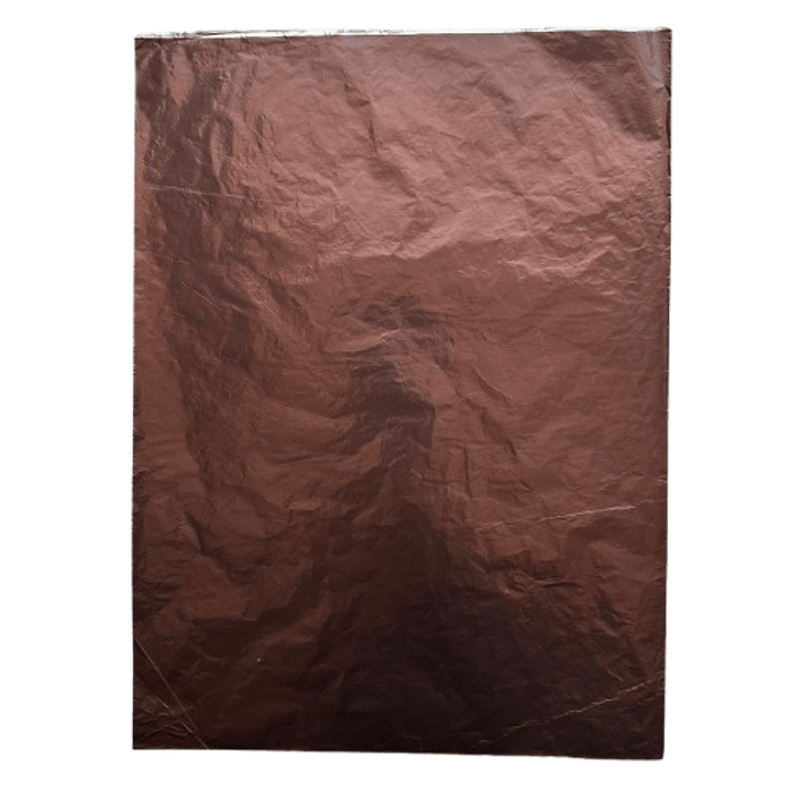 Pack 5 Pliego Papel Aluminio Cafe 43x58cm 1