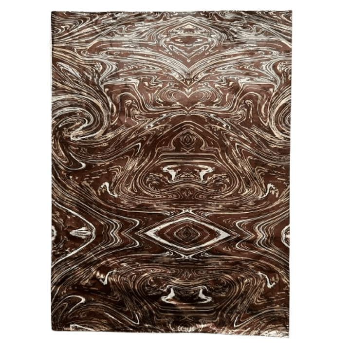 Pack 5 Pliego Papel Aluminio Café Diseño 43x58cm 1