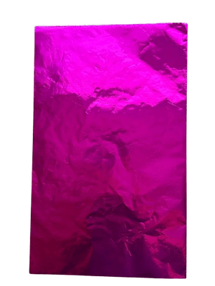 Pliego Papel Aluminio Fucsia
