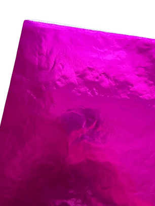 Pliego Papel Aluminio Fucsia