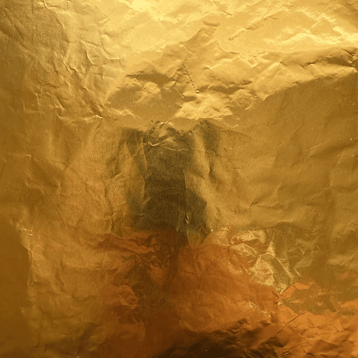 Pliego Papel Aluminio Dorado 3