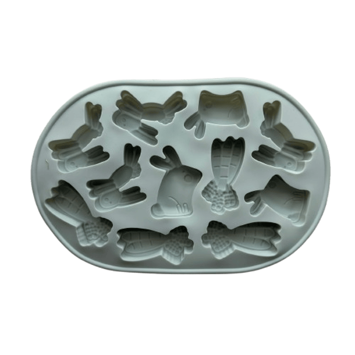 Molde Silicona Conejitos de Pascua Diseño B 2