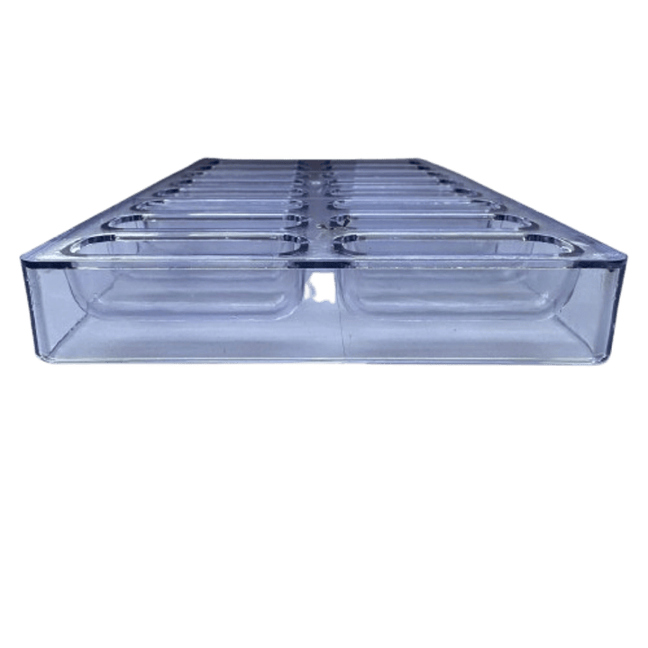 Molde Acrilico para Chocolate Chocotejas 18 cav 4