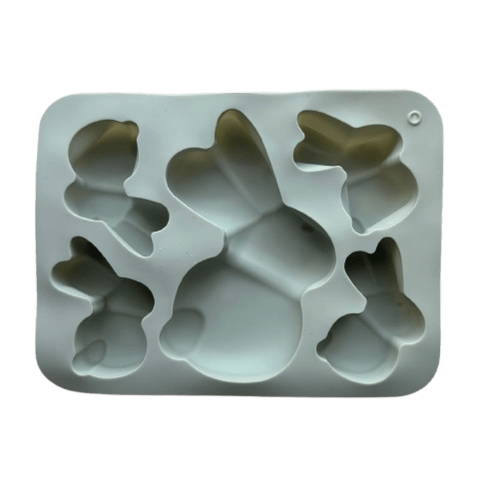 Molde Silicona Conejitos de Pascua Diseño C 2