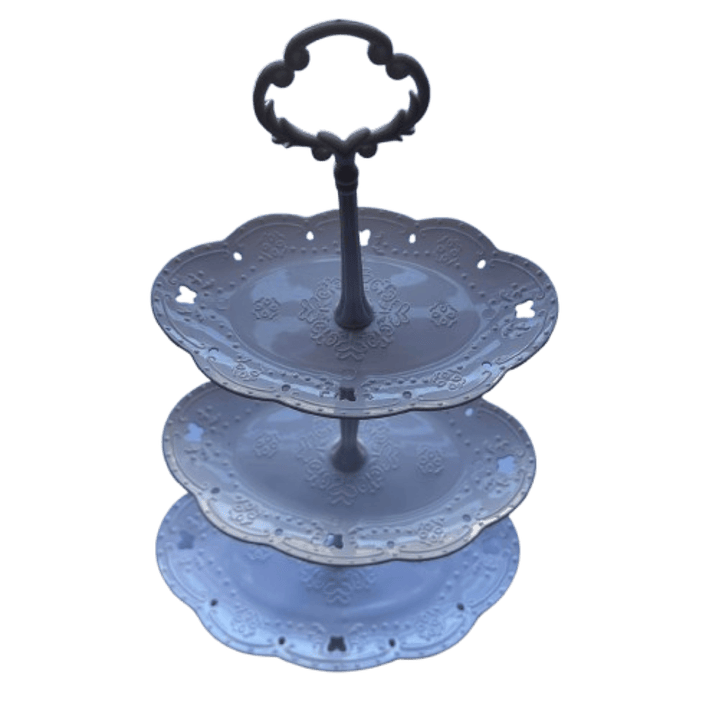 Exhibidor 3 pisos Muffin/Cupcake Ovalado 1