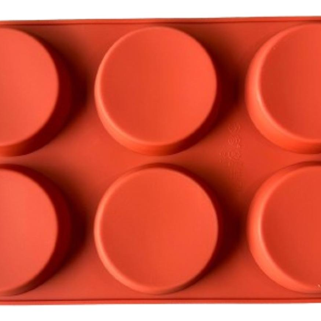 Molde Silicona Alfajor Perfecto 6 Cavidades 29x17cm 1