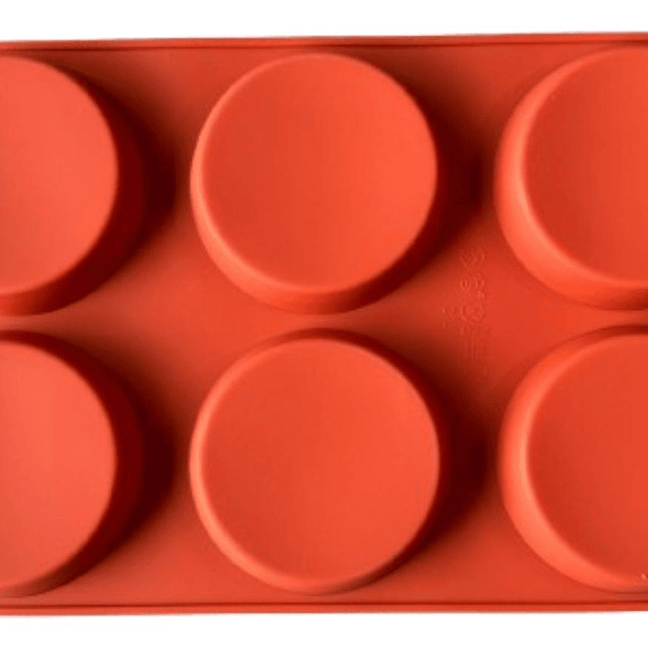 Molde Silicona Alfajor Perfecto 6 Cavidades 29x17cm 1